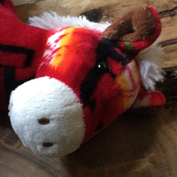 Western trading blanket plush horse toy decor cowboy cowgirl Easter rodeo market - Picture 6 of 9